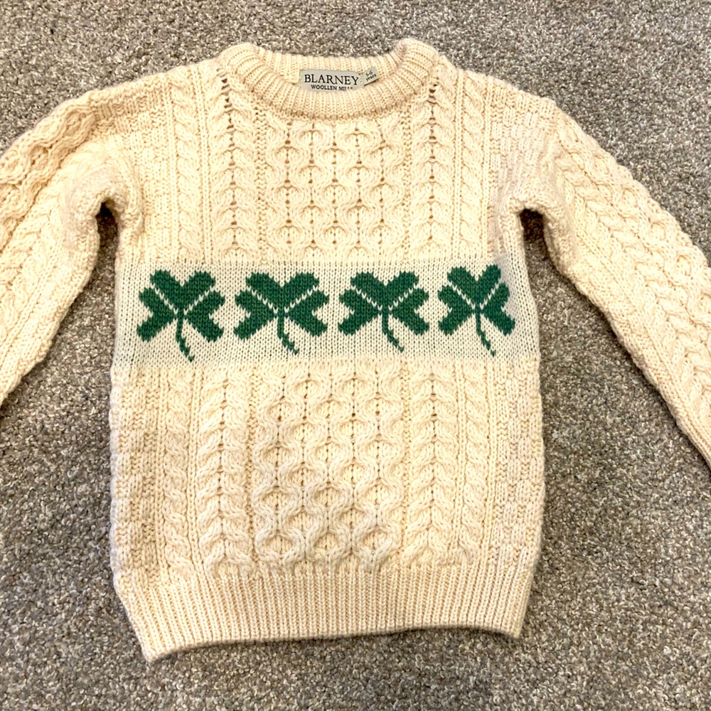 Like new St. Patrick’s Day authentic Irish sweater